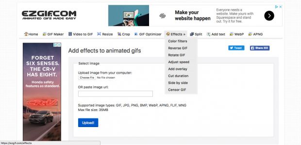 ezgif.com: Ezgif.com is simple online gif maker and toolset for basic animated  gif editing.