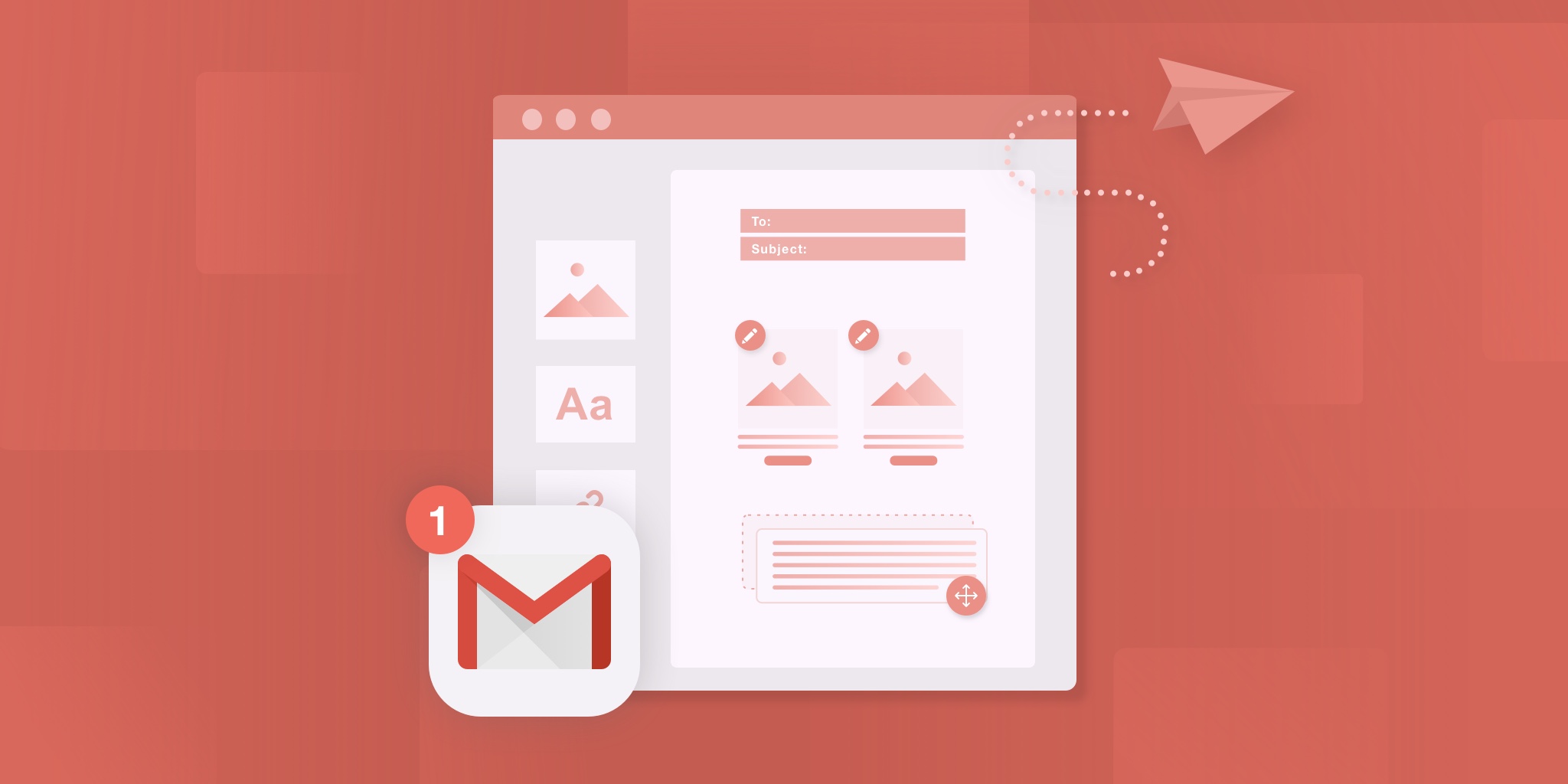 how to send html email in gmail with images