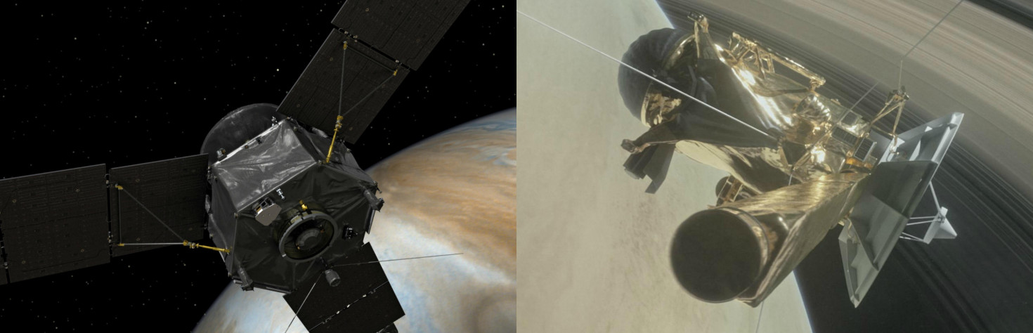 Juno vs. Cassini: Battle of the Planetary Probes