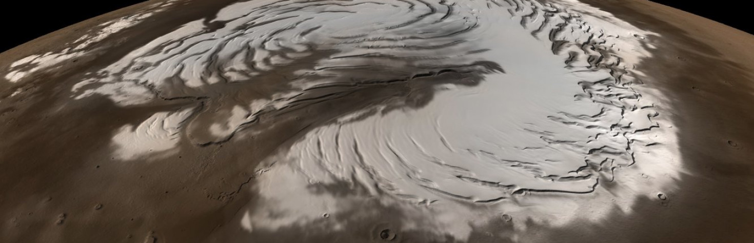 Nighttime Snowstorms May Swirl Across Mars