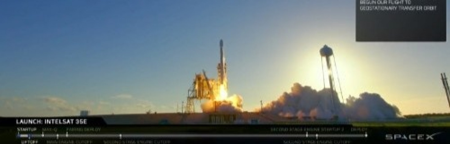 SpaceX Launches Intelsat 35e