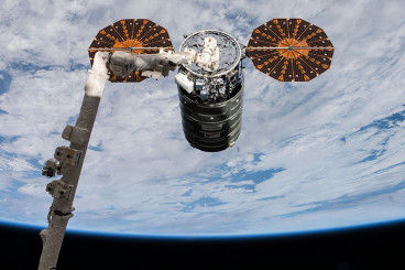 Cygnus Open for Business; Crew Unloading New Bacteria, Plant and Tech Studies
