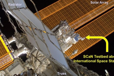 Galileo arrives on the Space Station