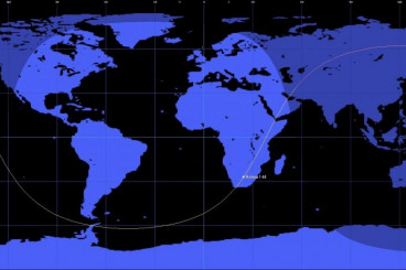 Re-Entry: Molniya 1-44 Communications Satellite