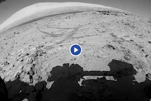 NASA released 5-year time-lapse of Mars from its Curiosity rover -and the footage looks amazing
