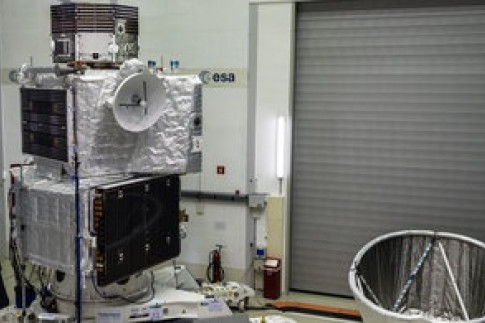 BepiColombo spacecraft stack