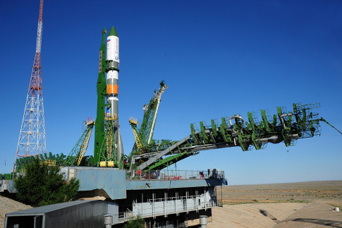 Cargo Ship Ready for Launch as Robotic Arm Unloads Dragon...