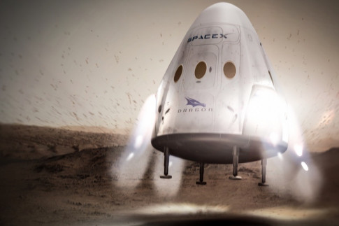 SpaceX drops plans for powered Dragon landings - SpaceNews.com
