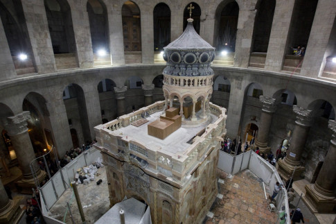 Tomb Of Jesus Is Restored In Jerusalem