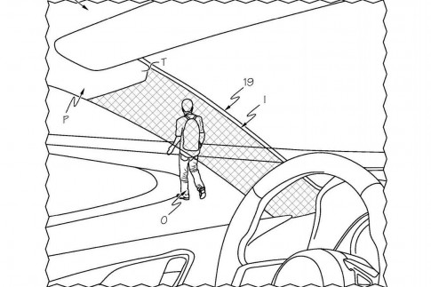 Toyota Patents Cloaking Device to Make Car Pillars Appear Transparent