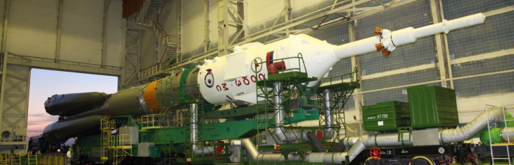 Photos: Soyuz Rocket Rolls Out to Historic Baikonur Launch Pad