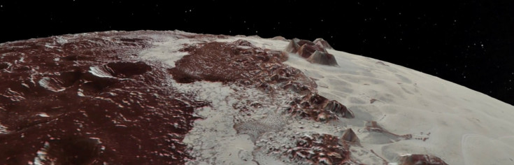 NASA Video Soars over Pluto`s Majestic Mountains and Icy Plains