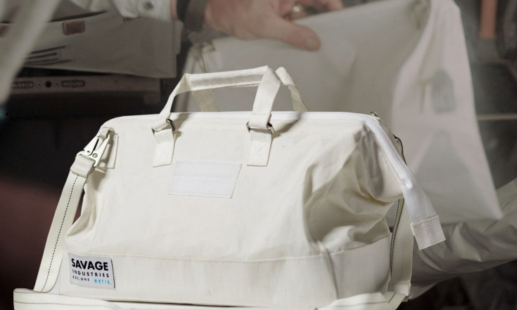 Adam Savage`s new tool bag styled after Apollo astronaut `purse` | collectSPACE