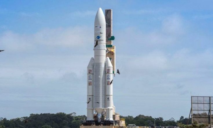 Ariane 5 Reaches Launch Pad for Dual-Payload Delivery with SES 14 & Al Yah 3 – Ariane 5 VA241 | Spaceflight101