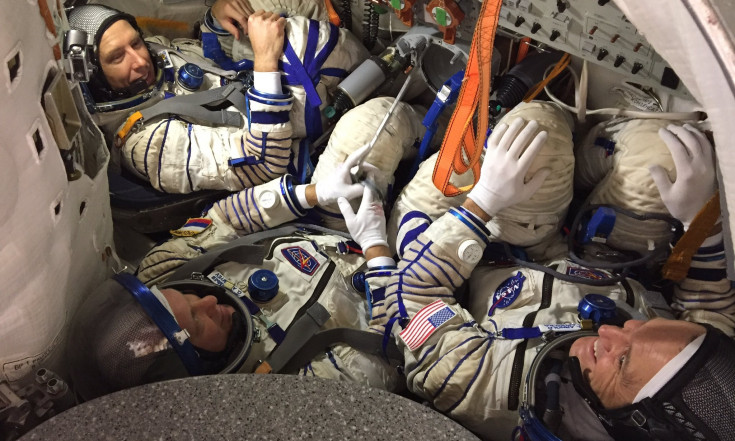 @astro_feustel: This time we were in the suits....