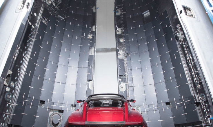Elon Musk Reveals Photos of Tesla Roadster Launching on Falcon Heavy Rocket
