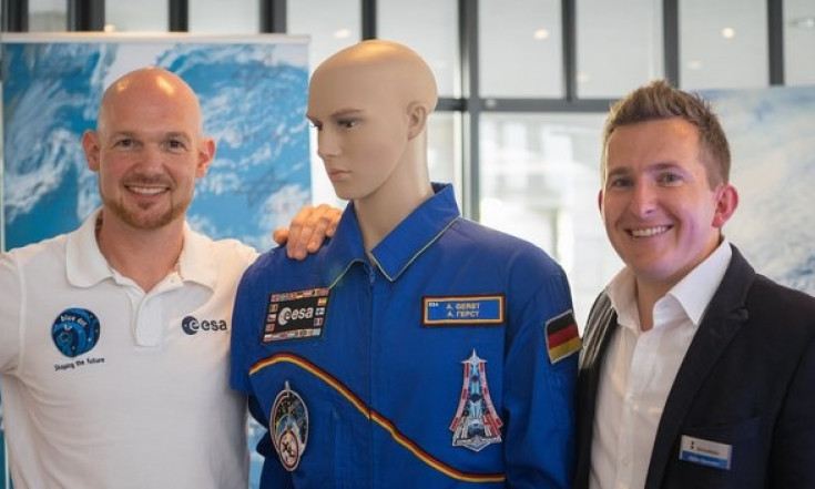 ESA-Astronaut Alexander Gerst beim Sommerfest in Künzelsau &...
