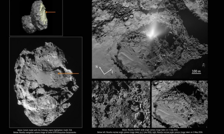 ESA Science & Technology: Rosetta finds comet plume powered from deep below