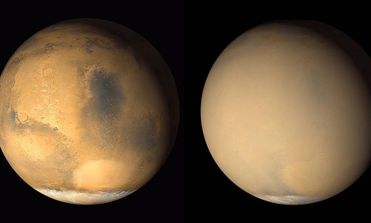 Escape from Mars! Red-Planet Dust Storms Linked to Atmosphere Loss