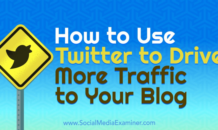How to Use Twitter to Drive More Traffic to Your Blog : Social...