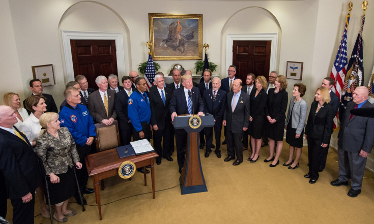 In Photos: President Donald Trump and NASA