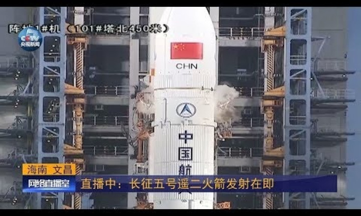 Live Video: Fehlstart Chinas Long March 5 