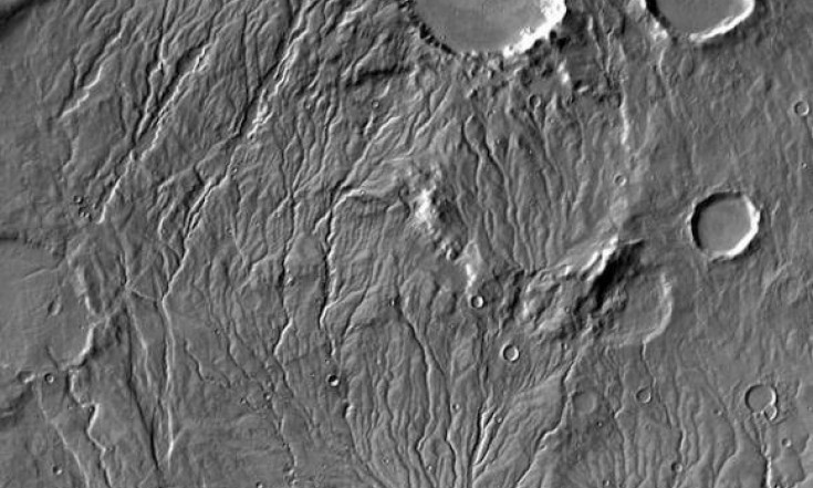 Meltwater From Glaciers May Have Flowed on Ancient Mars