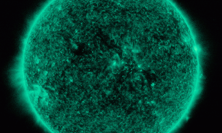 Moon Photobombs the Sun in Amazing View from NASA Spacecraft