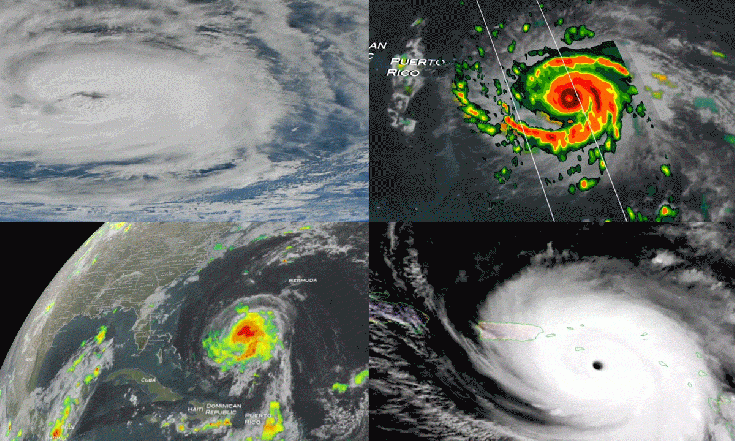 NASA Satellites Captured Rapid Intensification of 4 Recent Hurricanes