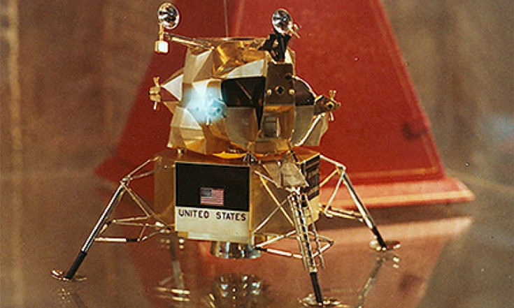 Neil Armstrong`s gold Apollo lunar module model stolen from Ohio...