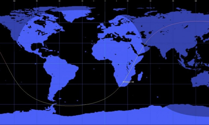 Re-Entry: Molniya 1-44 Communications Satellite