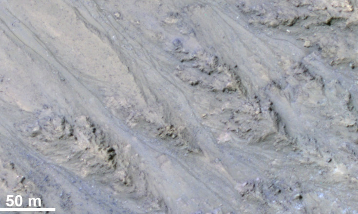 Recurring Martian Streaks: Flowing Sand, Not Water?