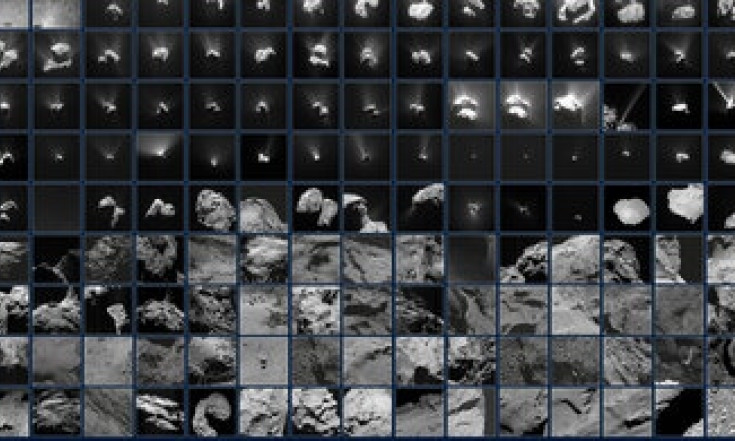 Rosetta`s ever-changing view of a comet