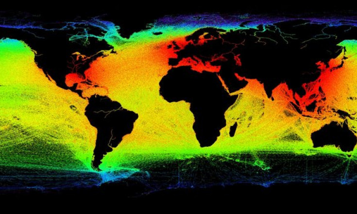 Satelliten zeichnen ein detailliertes Bild des Schiffsverkehrs 