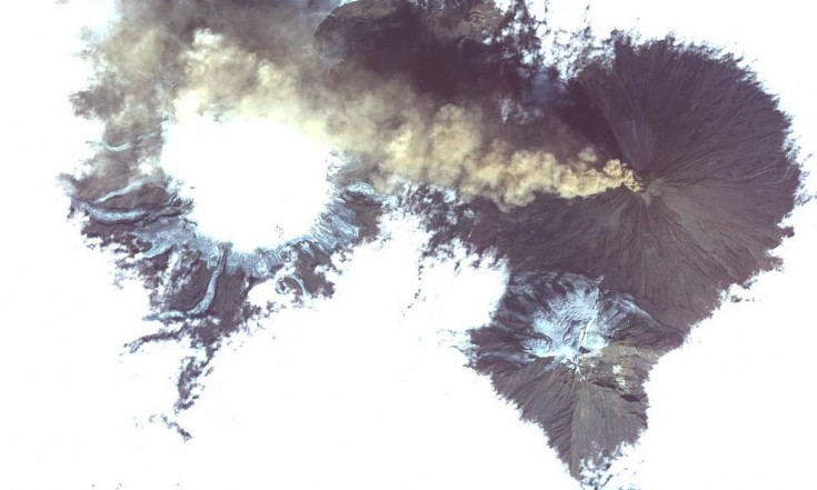 Stunning Satellite Photo Reveals Volcanic Eruption Near Alaska