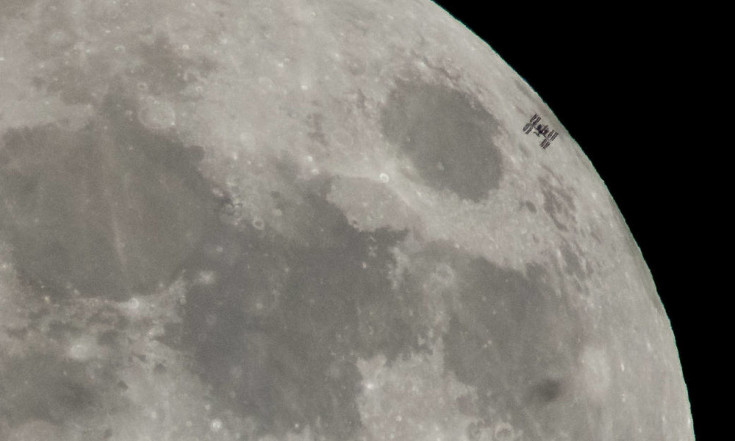 Wow! Space Station Crosses Moon`s Face Just Before Epic Lunar Eclipse (Photos)