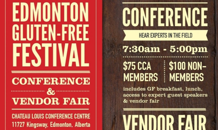 2017 Edmonton Gluten Free Festival - Conference and Vendor Fair