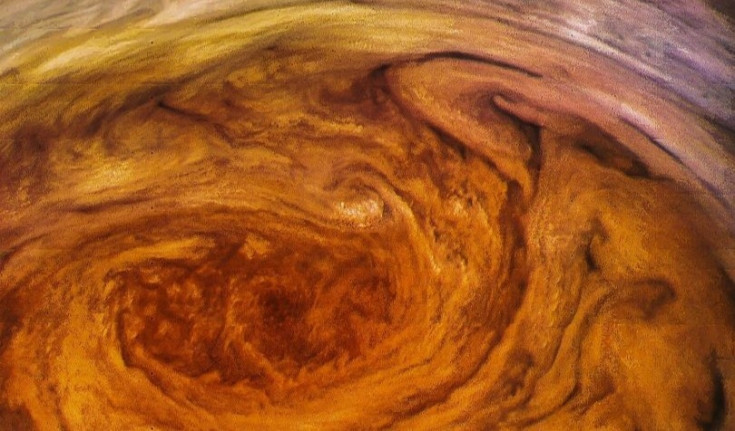 NASA Juno Captures Jupiter`s Great Red Spot Like Never Before