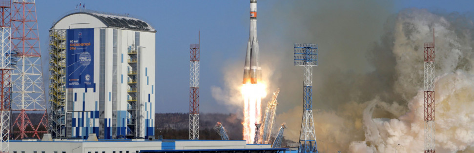 Photos: Soyuz Thunders Off from Snow-Covered Vostochny Cosmodrome – Spaceflight101