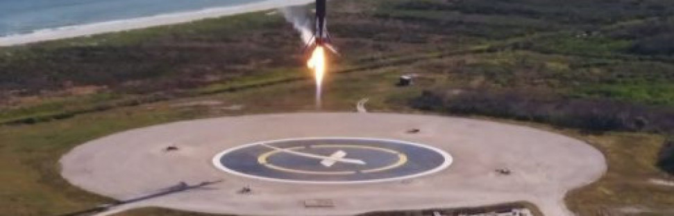 "Sooty" Falcon 9 Lifts Flight-Proven Dragon into Orbit, 1st Stage Aces 2nd Land-Based Return