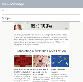 newsletter examples customers look forward to receiving